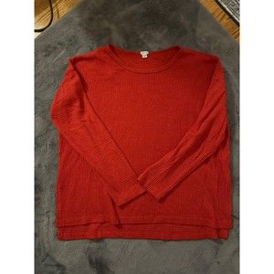 Aerie Waffleknit longsleeve crewneck